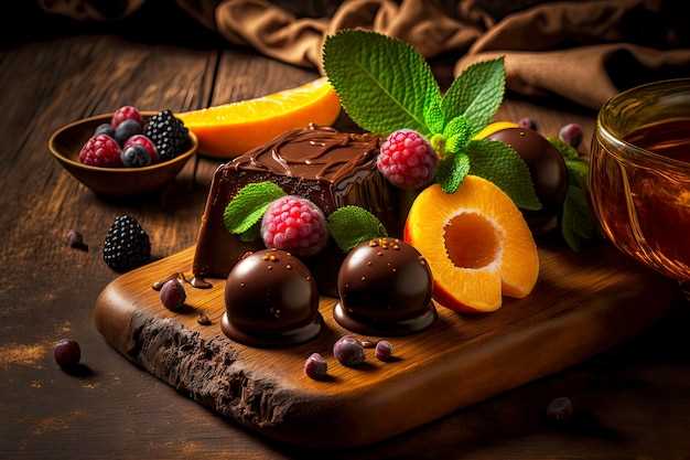 Les fruits enrobés de chocolat : une tendance qui perdure