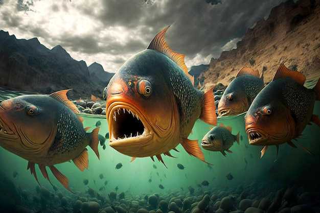 1. Les poissons comme symbole de transformation :