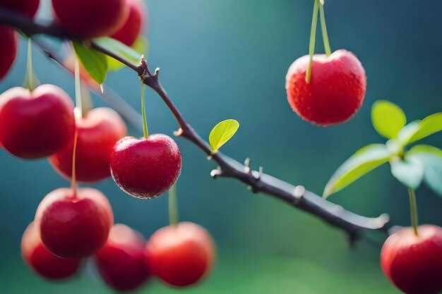 Les cerises dans les rêves : symbole de la passion et de l'amour