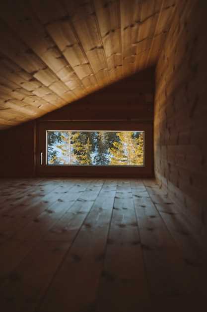 L'attrait de la maison en bois de l'intérieur