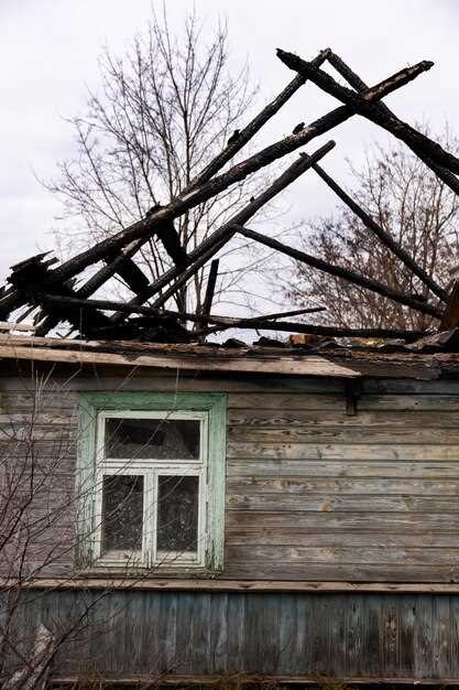 Le rêve de la vieille maison en feu et la famille