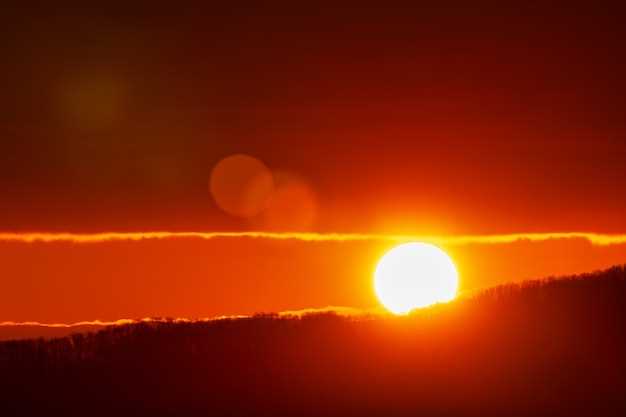 Le rêve lucide et le symbolisme du coucher de soleil rouge