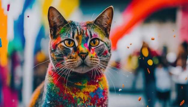 La symbolique des chatons multicolores