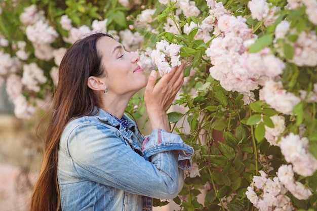 L'odeur des fleurs comme représentation de la nature