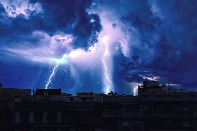 Symbolisme de l'orage sans pluie