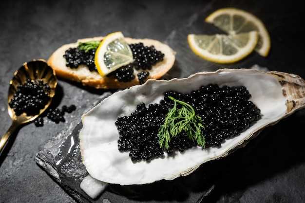 Le caviar dans la cuisine