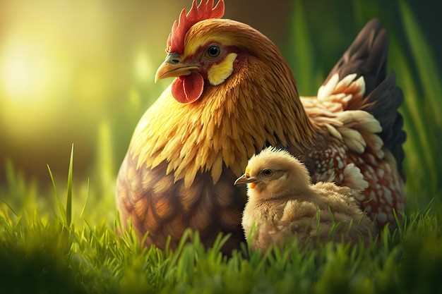 Les poulets en rêve et les opportunités à saisir