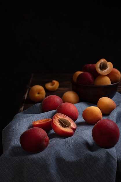 Les abricots en rêve et le plaisir