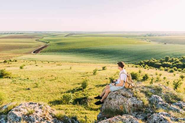 Colline en rêve : association avec la croissance et l'évolution personnelle