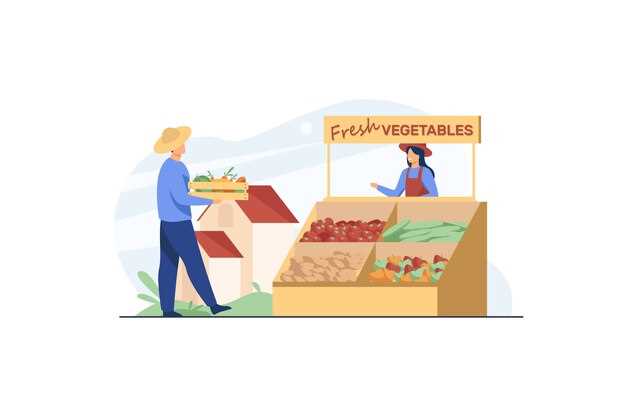  Marché avec de la viande en conserve 