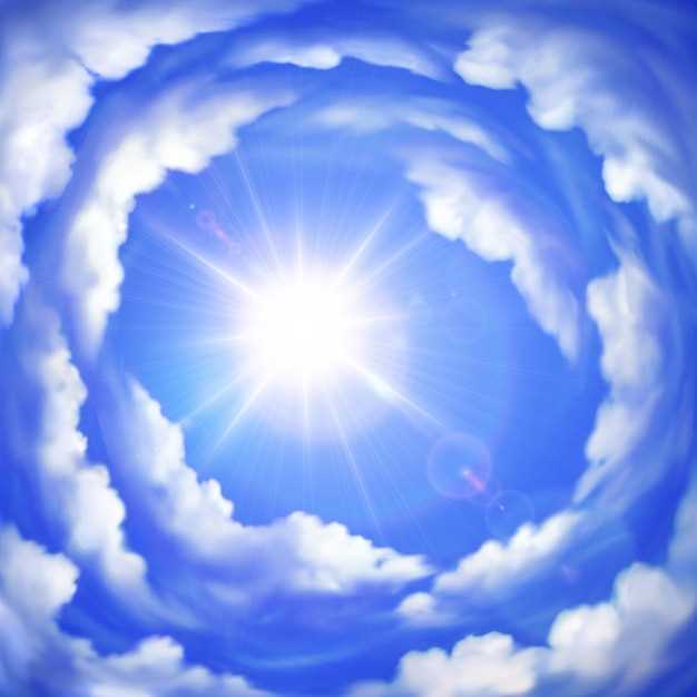 Le soleil comme symbole de spiritualité et de connexion avec l'univers