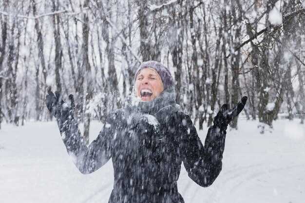 La neige comme symbole d'expression émotionnelle