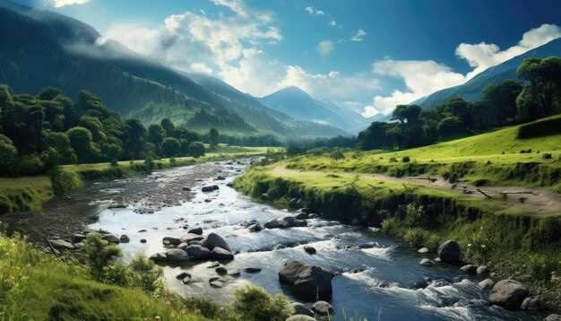 La signification du rêve de vallée dans les montagnes